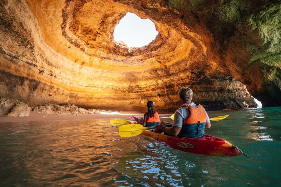 Benagil: Kayaking Tour to the Benagil Cave (Free Shower) - What this Benagil kayak tour is really like