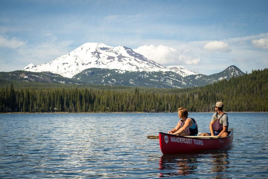 Bend: Half-Day Brews & Views Canoe Tour on the Cascade Lakes - Two-plus hours among coves and volcanic wetlands