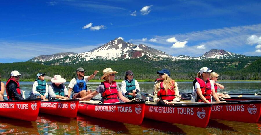 Bend: Half-Day Brews & Views Canoe Tour on the Cascade Lakes - Getting from Bend to the water