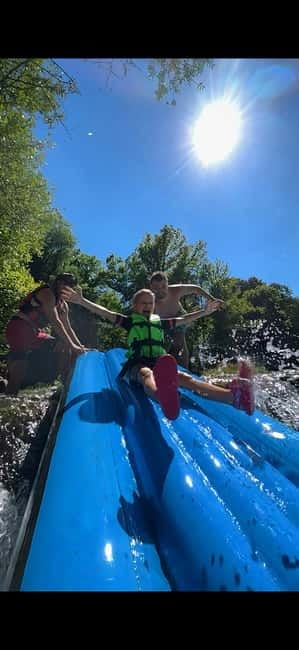 Bihać: Kayak with Una Pirates on the Una River - The first quiet kilometres on the Una