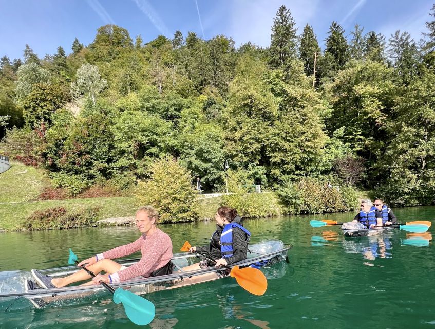 Bled: Guided Kayaking Tour in a Transparent Kayak - A glowing start on Lake Bled