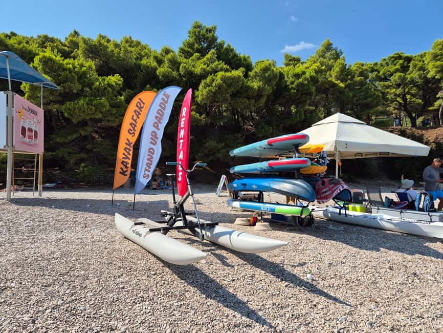 Bol: Zlatni Rat Beach Stand Up Paddle Board Rental - Key points to know before booking