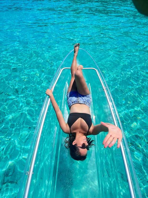 Boracay - Crystal Kayak phot-op Experience - Why the crystal kayak makes a good Boracay photo prop
