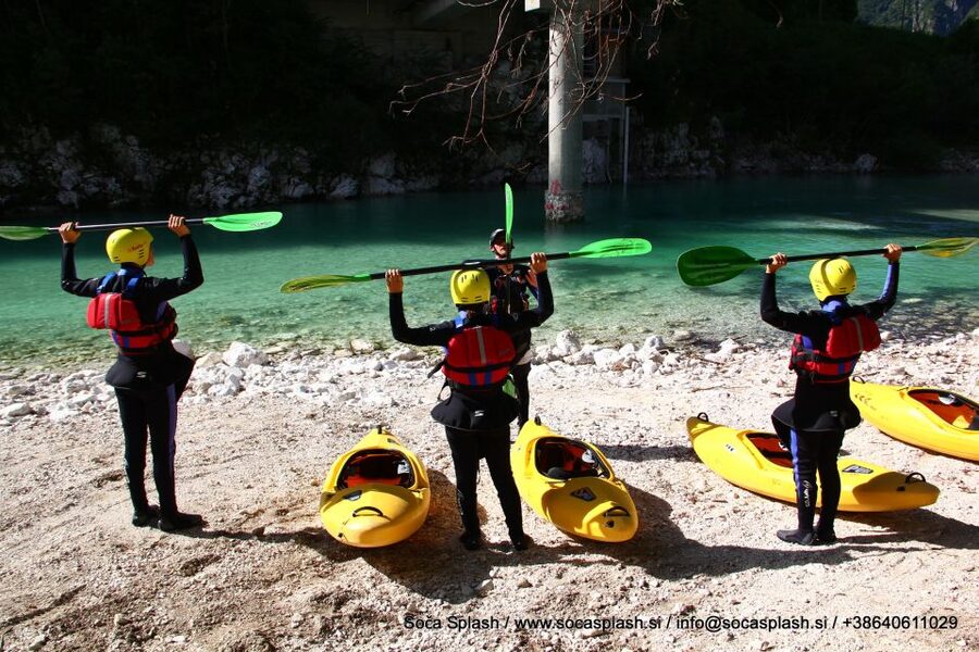 Bovec: Soča River 1-Day Beginners Kayak Course - What to bring and what to clarify