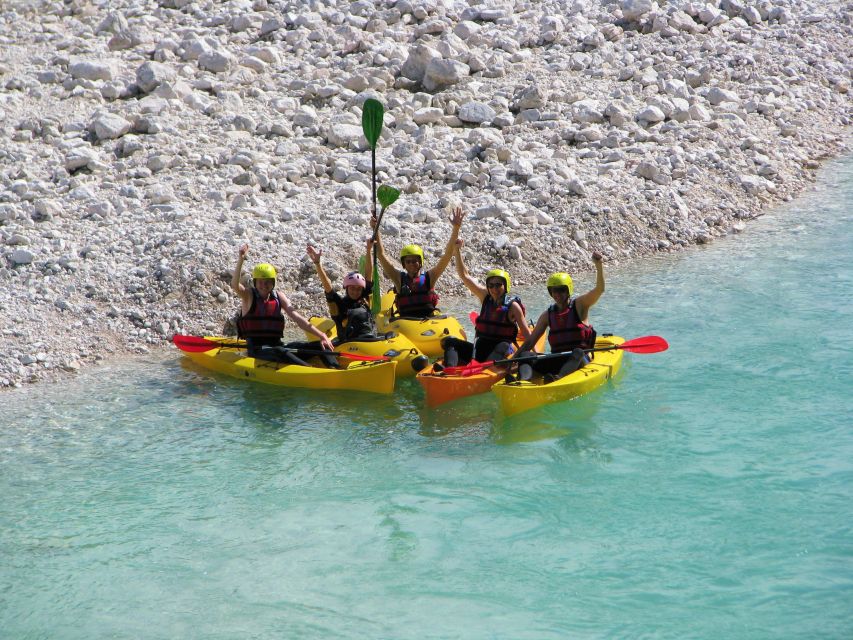 Bovec: Soča River 1-Day Beginners Kayak Course - Two hours on the Soča, from easy water to rapids