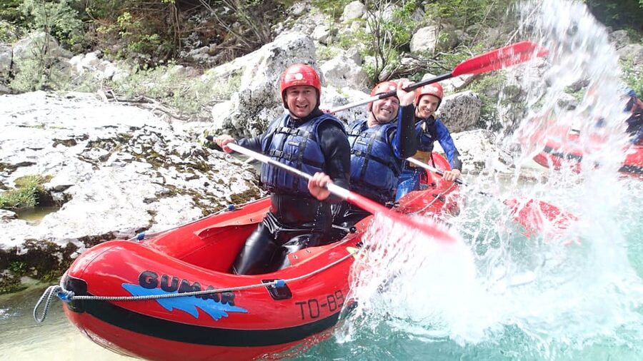 Bovec: Whitewater Canoeing on the Soča River - Rock jumps and swimming are optional extras