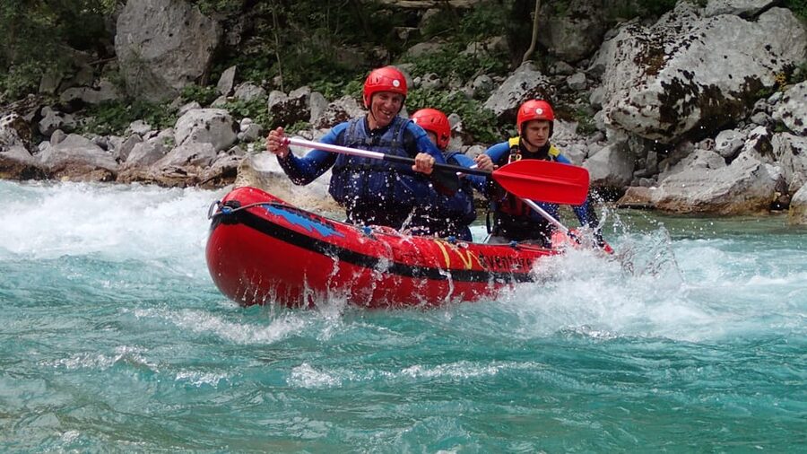 Bovec: Whitewater Canoeing on the Soča River - The safety briefing matters more in a small canoe