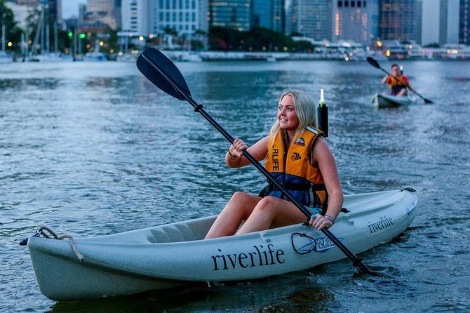 Brisbane City Twilight Kayak - Starting at Riverlife on Kangaroo Point