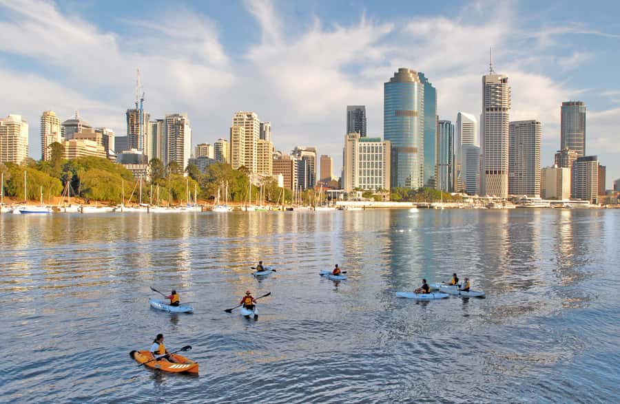 Brisbane: Guided River Kayak Tour - Your first minutes at Riverlife
