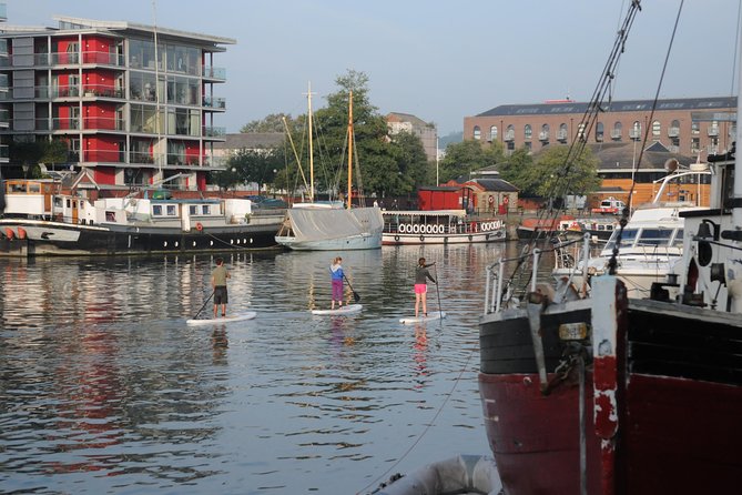 Bristol Paddleboarding Tour - Paddling around the harbour, not just practicing in place