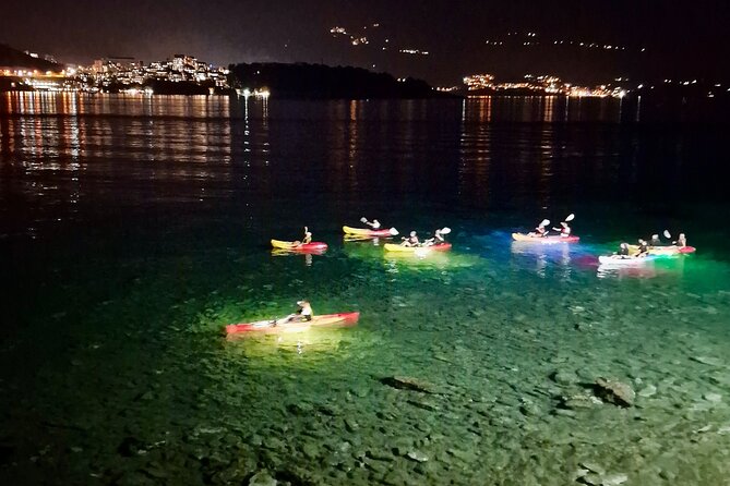 Budva: 2-Hour «Night Lights» Kayak Tour - Floating over the glowing seabed