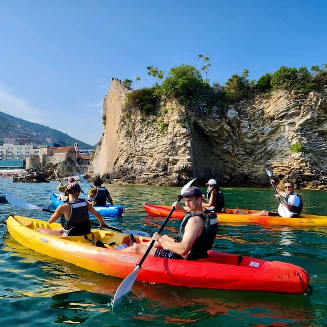 Budva: 3-Hour Paddle Board or Kayak Tour to Coastal Caves - A long pause at Calypso Beach