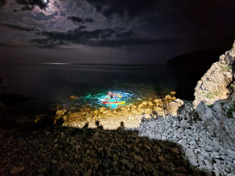 Budva: Night Lights Kayaking Tour - What the $53 price includes