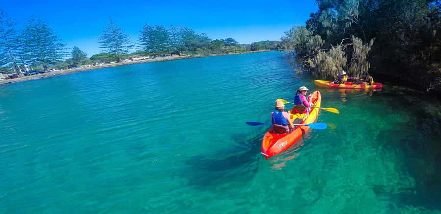 Byron Bay: Brunswick River Scenic Kayak Tour - Getting onto the Brunswick River
