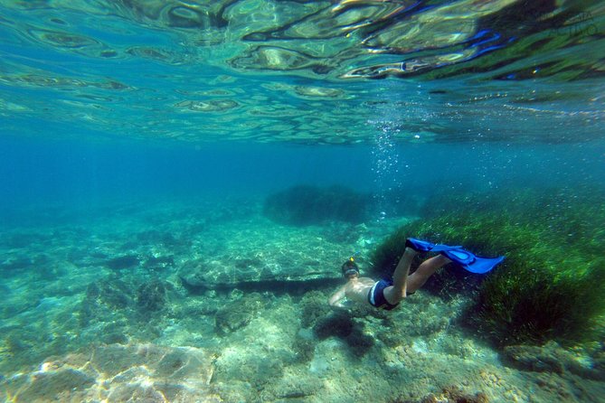Cabo de Gata Active. Guided kayak and snorkel route through coves of the Natural Park - What the $54.42 price includes