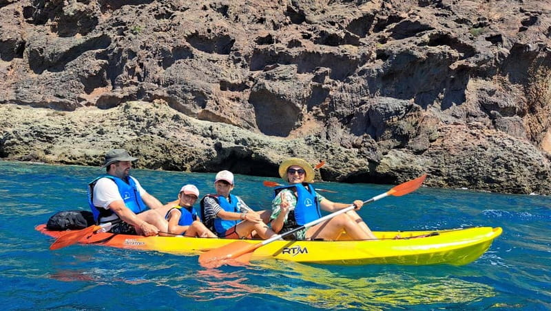 Cabo de Gata: Kayak and Snorkel Tour in the Natural Park - The Drink and Photo Report at the End