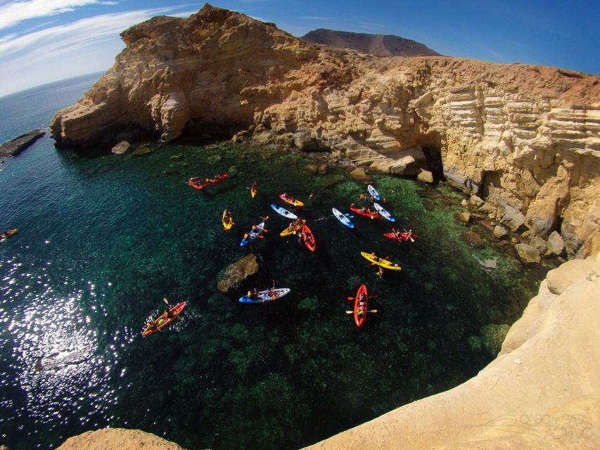 Cabo de Gata: Natural Park Kayaking and Snorkel Excursion - What $53 includes