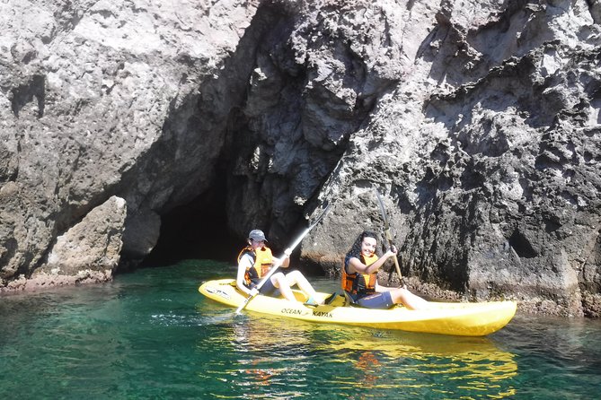 Cabo de Gata: Tour en kayak y snorkel full face + fotos incluidas - Photos, drinks, and the value of $54.31