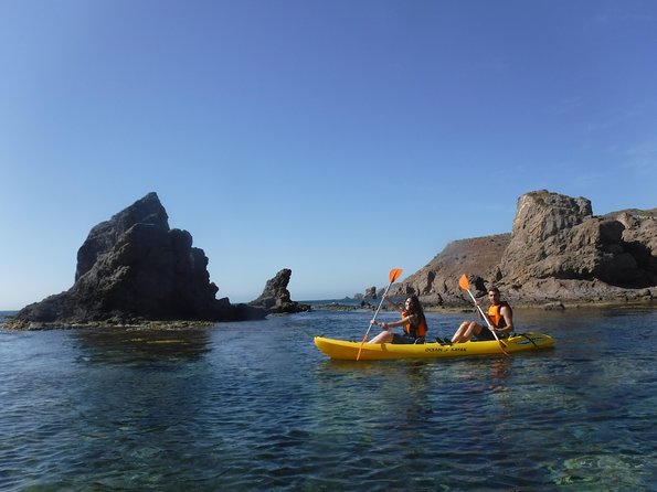 Cabo de Gata: Tour en kayak y snorkel full face + fotos incluidas - What the three hours feel like
