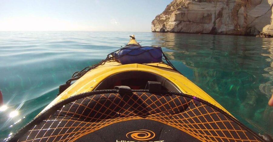 Cagliari: Exclusive small group Kayak tour at Devil"s Saddle - Starting at Marina Piccola before the heat