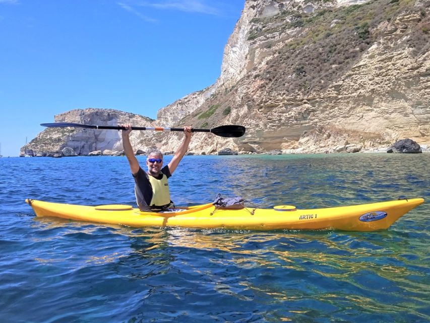 Cagliari: Guided Kayak Excursion in the Gulf of Cagliari - Gianfranco Pools and the first snorkeling stop