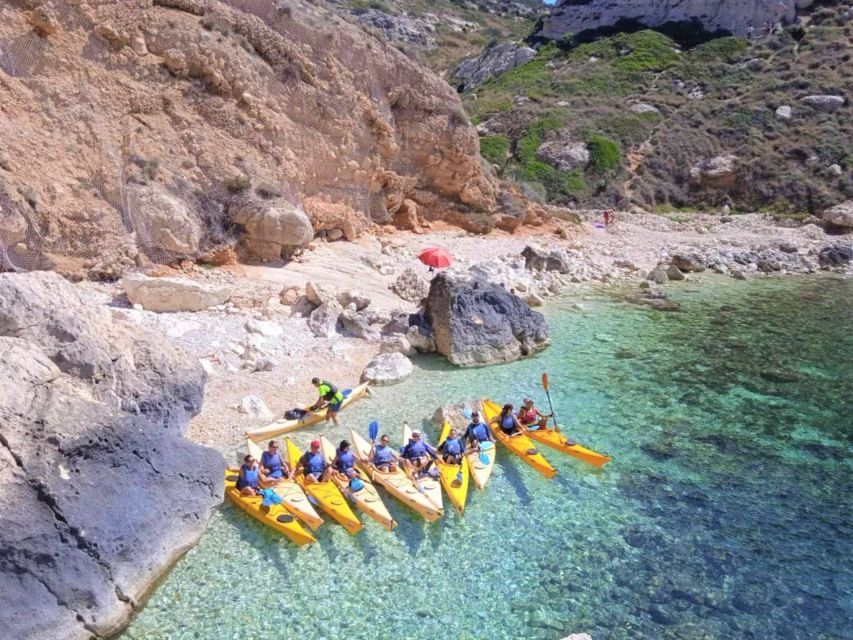 Cagliari: Guided Kayak Excursion in the Gulf of Cagliari - The longer break at Calamosca