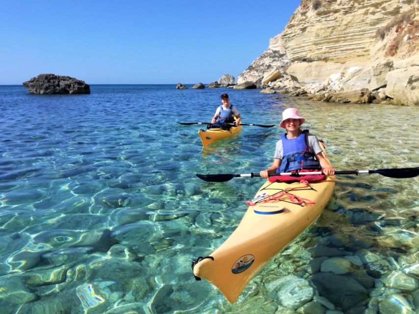 Cagliari: Guided Kayak Excursion in the Gulf of Cagliari - What the $84 price buys you