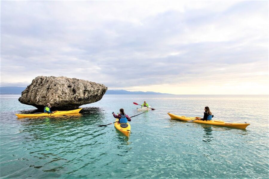 Cagliari: Guided Kayak Excursion in the Gulf of Cagliari - Starting near Marina Piccola and Poetto Beach