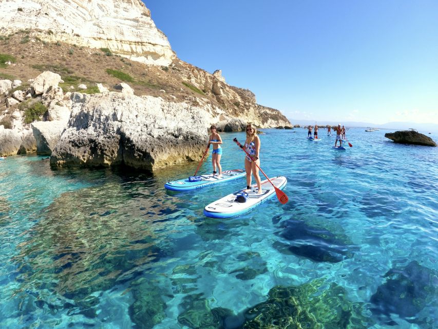 Cagliari: Stand Up Paddleboarding (SUP) Tour & Snorkeling - Learning to paddle before heading out