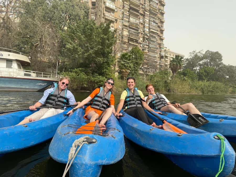 Cairo: Guided Kayaking Tour on the Nile River - Private groups and the right pace