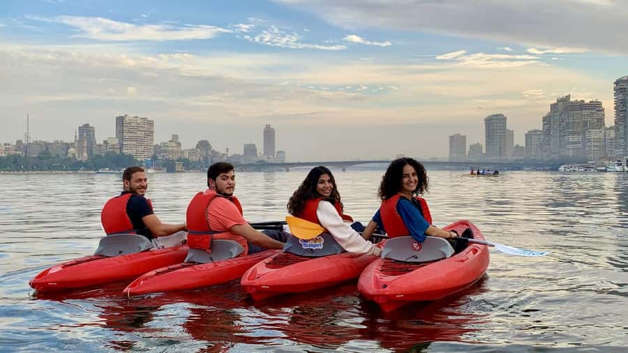 Cairo: Private Nile Kayaking Adventure with hotel transfers. - Two hours on the historic Nile