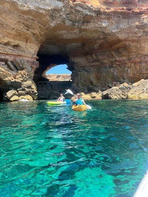 Cala Codolar: Sea & Caves Kayaking Tour with Snorkeling - Starting from the pebbles at Cala Codolar