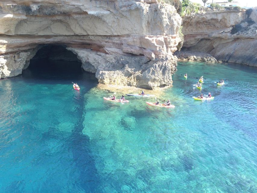 Cala Codolar: Sea & Caves Kayaking Tour with Snorkeling - What the included photos are worth