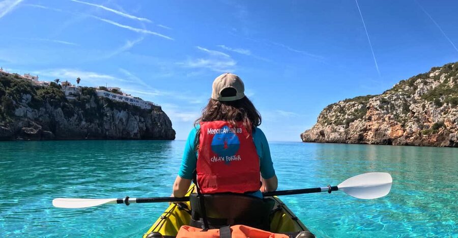 Cala en Porter: Menorca Caves Kayaking Tour & GoPro Photos - Cales Coves and the Talayotic necropolis