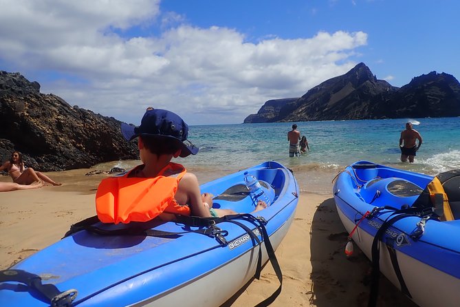 Calheta Kayak Tour - A secluded beach and time for a swim