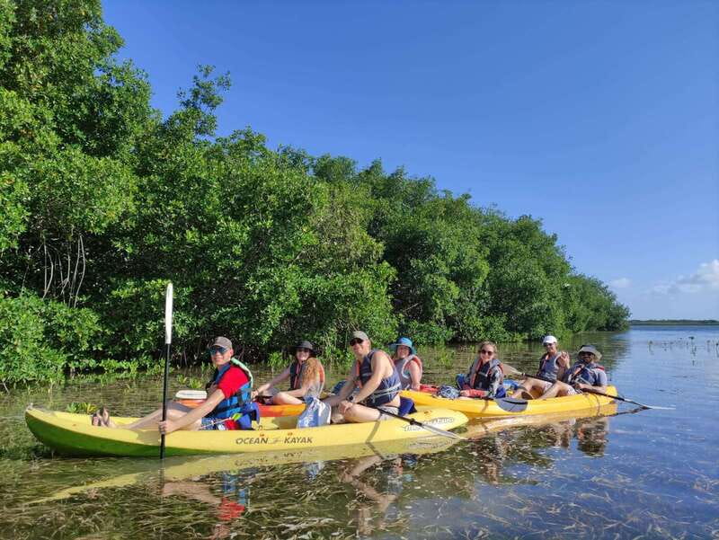 Cancun: Kayaking Tour in Nichupte Lagoon - What the $45 price really covers