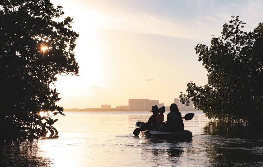 Cancun: Sunset Kayak Experience in the Mangroves - Fitness, clothing, and who should skip it