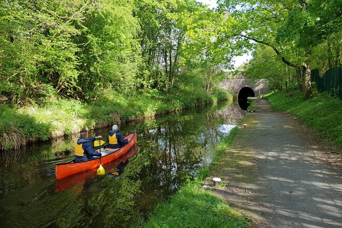 Canoe Trip Over the Pontcysyllte Aqueduct - Families, children, dogs, and beginners