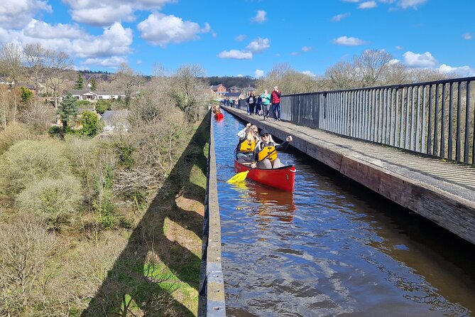 Canoe Trip Over the Pontcysyllte Aqueduct - Safety, weather, and comfort