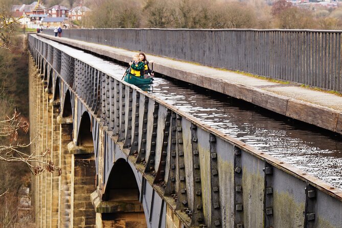 Canoe Trip Over the Pontcysyllte Aqueduct - A scenic trip, not a race
