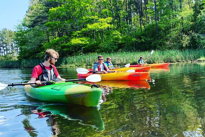 Cape Cod Kayak Rentals in the Great Marsh - A self-guided trip, not a guided tour