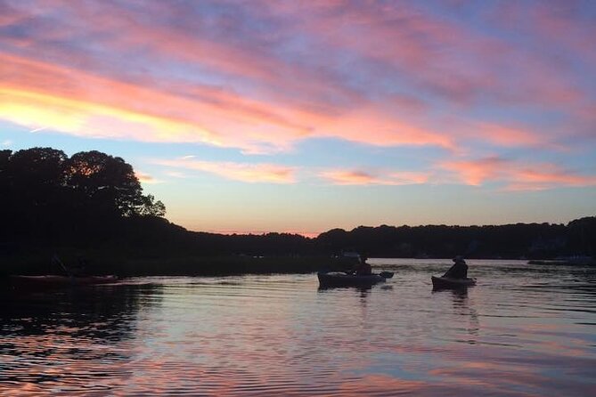 Cape Cod Sunset Kayak Tour - A steady paddle across calm water