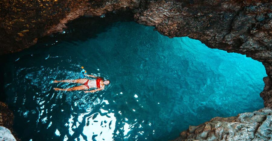 Cape Kamenjak: Kayak Tour with Cave Experience - A quiet stop before paddling back