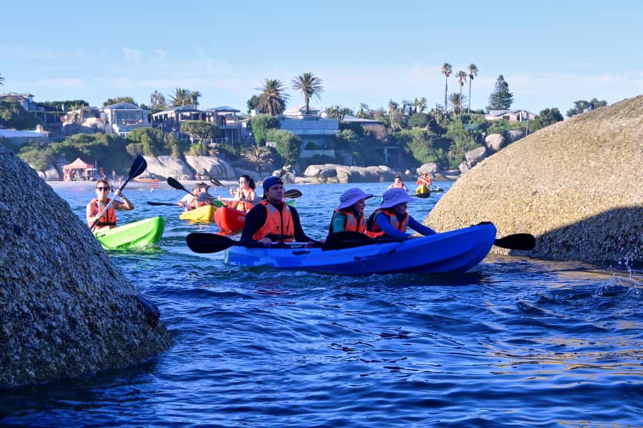 Cape Town: Guided Kayak Tour of Clifton Beaches & The Coast - The paddle from Clifton 4th to Clifton 1st