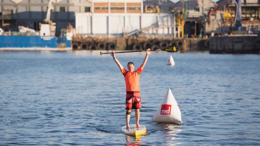 Cape Town: Stand-up Paddleboard Experience - Learning to stand without making a fuss