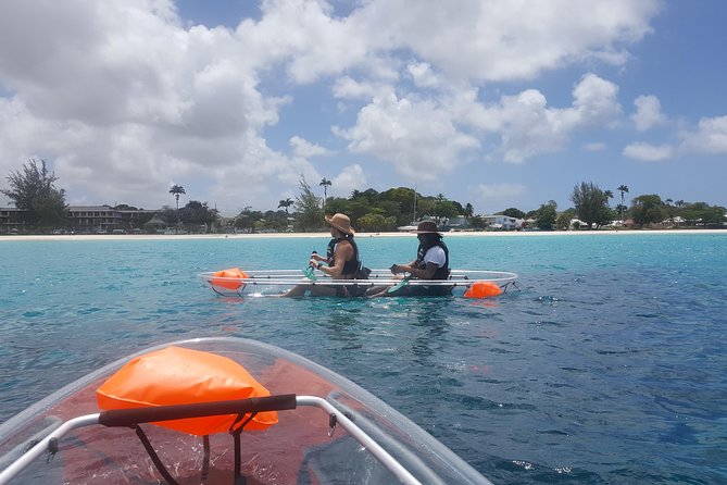 Carlisle Bay Clear Kayak Shipwreck Tour - The private format and who will enjoy it