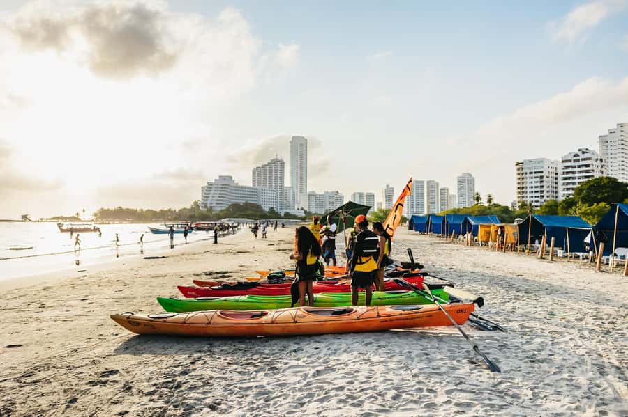 Cartagena: Sunset Sea Kayaking Tour - What the $70 price includes