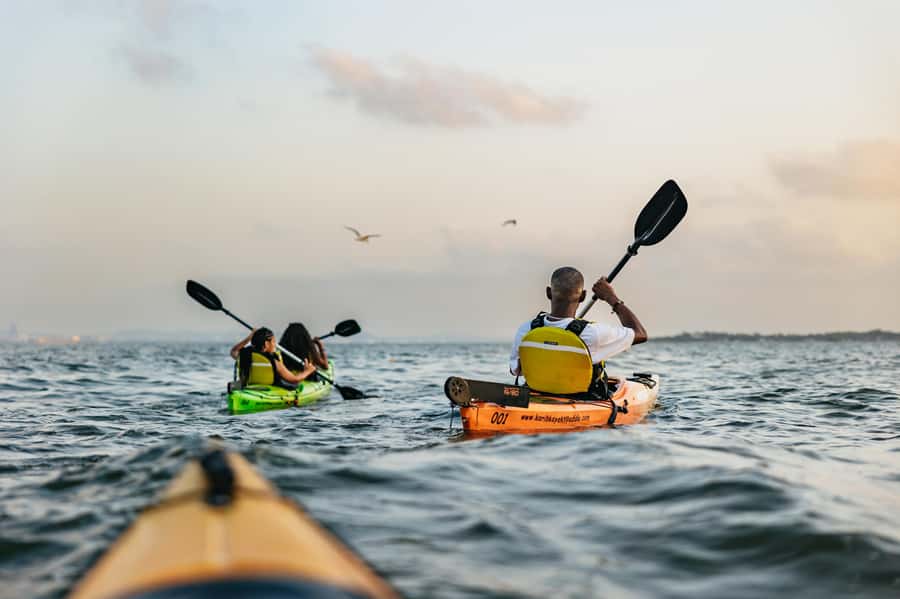 Cartagena: Sunset Sea Kayaking Tour - The 30-minute safety briefing at Castillogrande