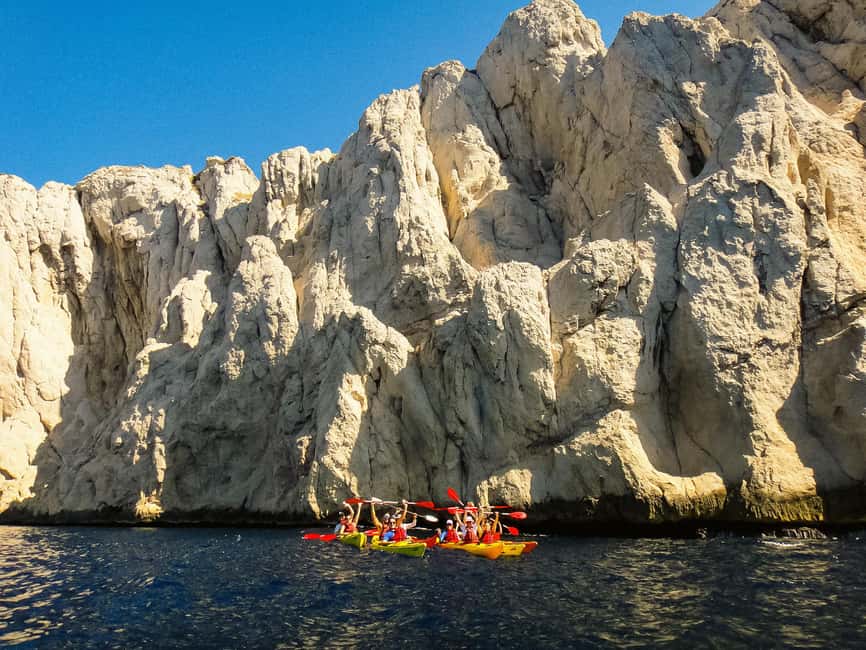 Cassis: Calanques National Park Sea Kayaking Tour - Paddling out from Cassis toward the Calanques