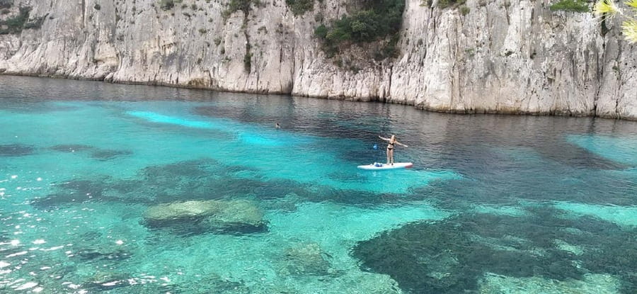 Cassis : Calanques National Park Standup Paddleboarding Tour - What the return paddle feels like